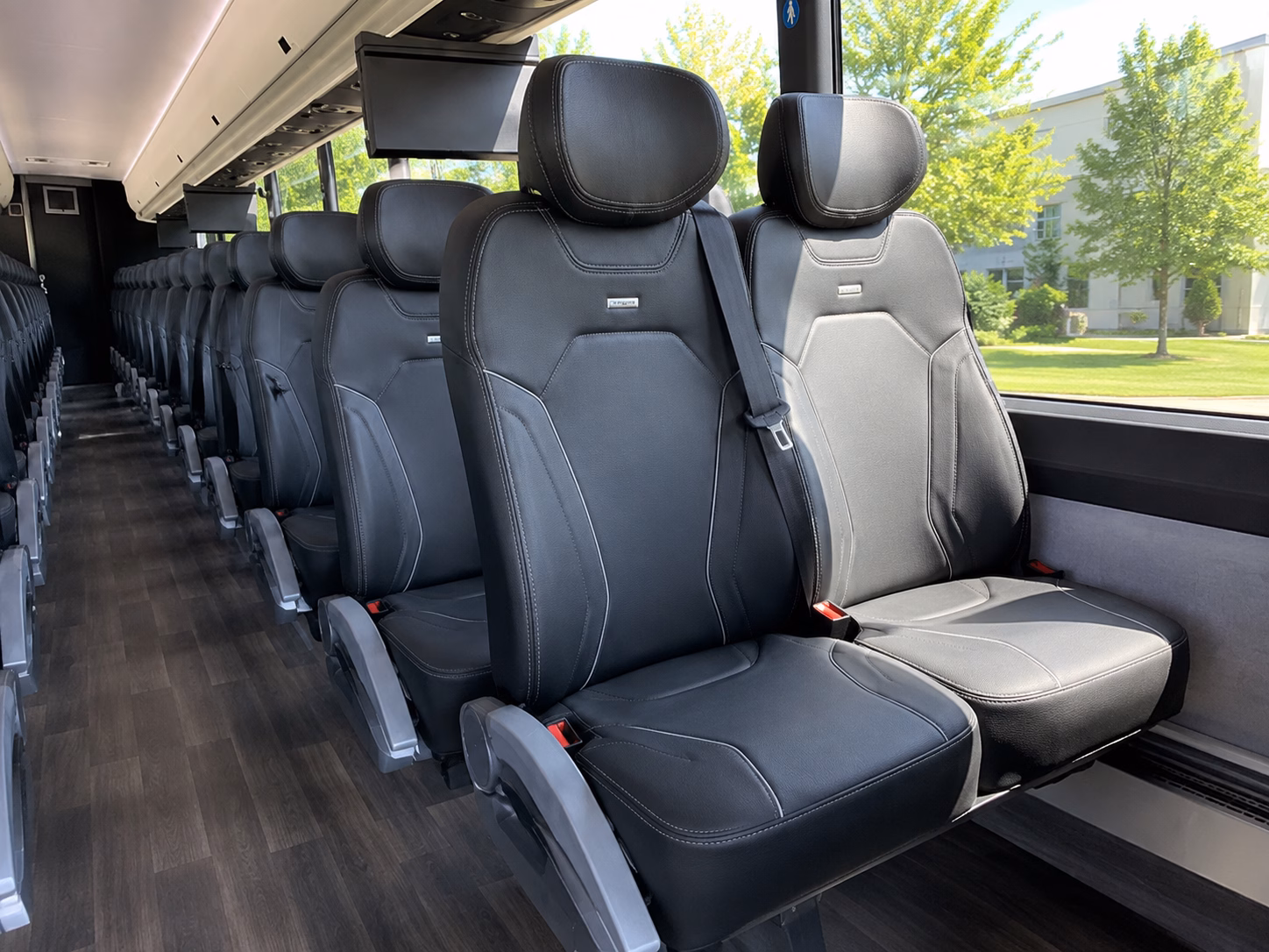chattanooga charter bus services interior